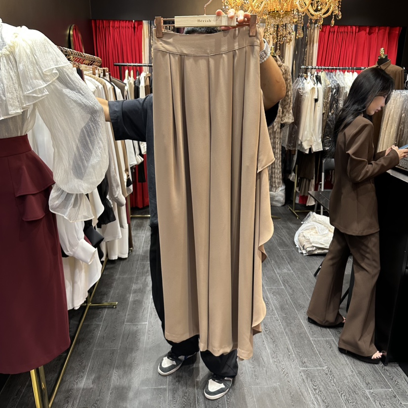 HERISH-HAUTE東大門代購女裝新款時尚人氣熱賣休閑褲褶邊HERISH-HAUTE休閑褲圖色3