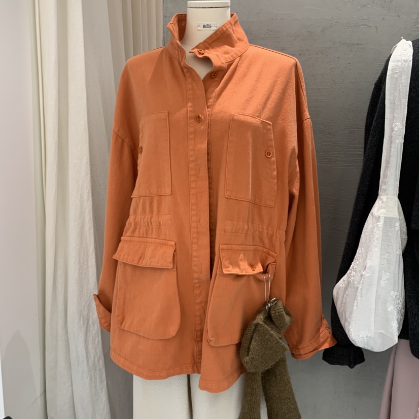 MAG東大門代購女士新品時尚推薦真品熱賣休閑人氣夾克染色SALONDEMAG夾克