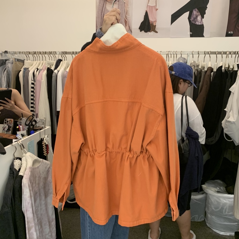 MAG東大門代購女士新品時尚推薦真品熱賣休閑人氣夾克染色SALONDEMAG夾克