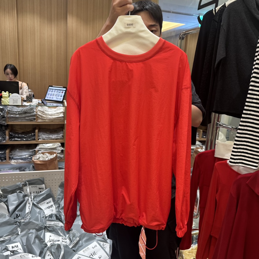 EEE東大門直郵女裝新品休閑真品人氣時尚推薦熱賣長袖T恤EEE長袖T恤圖色1