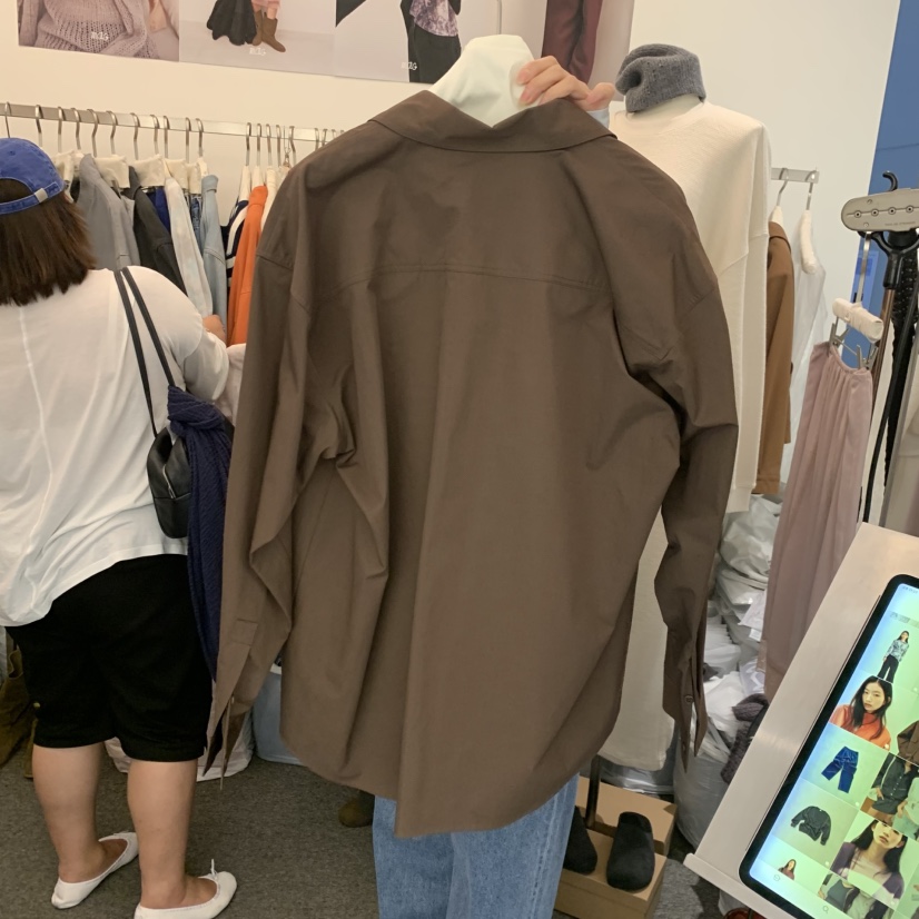 MAG東大門代購女士新款真品人氣熱賣推薦休閑時尚襯衫蕾絲衫SALONDEMAG襯衫/蕾絲衫