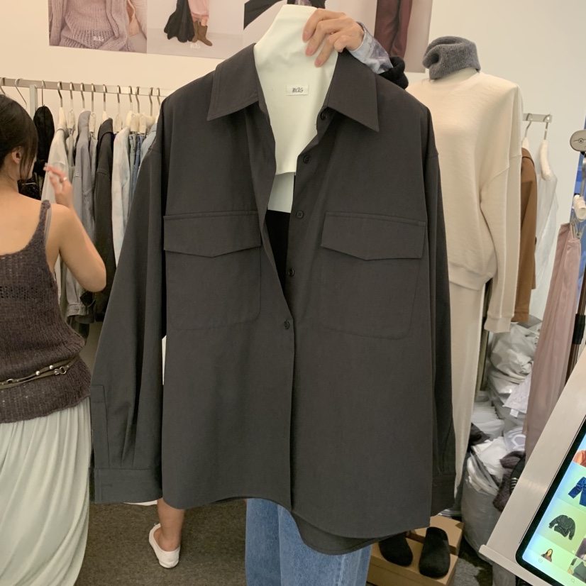 MAG東大門代購女士新款真品人氣熱賣推薦休閑時尚襯衫蕾絲衫SALONDEMAG襯衫/蕾絲衫圖色2
