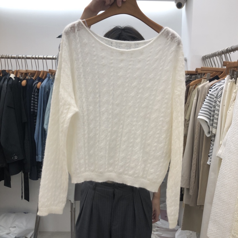 DRESS ROOM韓國代購女士新品時尚熱賣真品推薦休閑針織衫DRESS ROOM針織衫圖色3