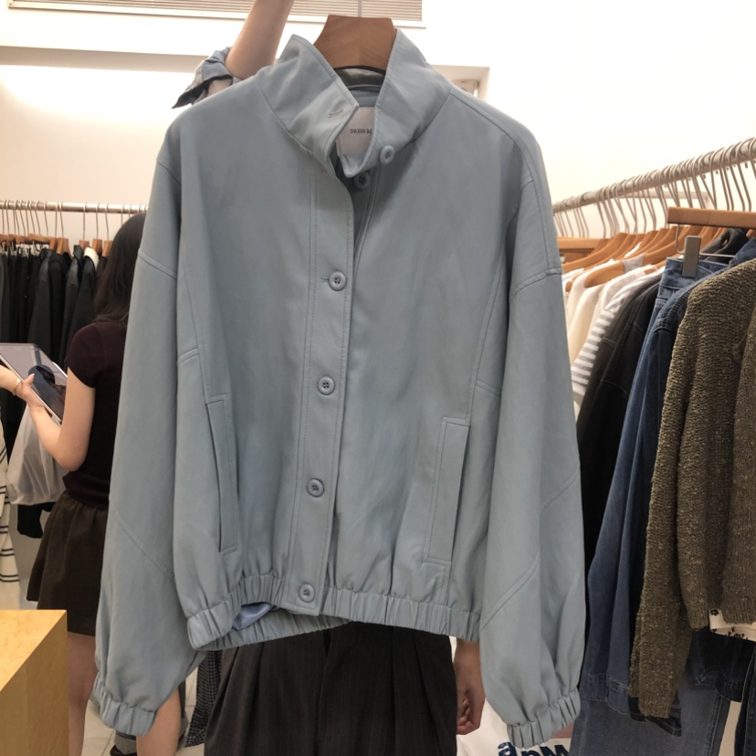DRESS ROOM東大門直郵女裝新款推薦熱賣真品時尚休閑夾克DRESS ROOM夾克圖色1