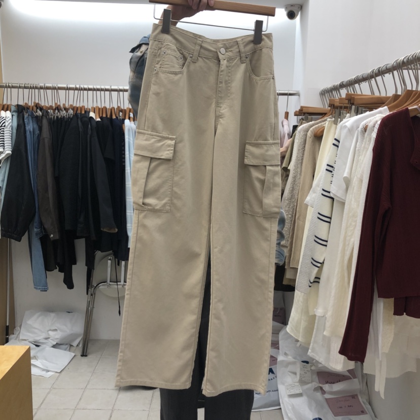 DRESS ROOM東大門代購女裝新品熱賣推薦休閑休閑褲工裝褲DRESS ROOM休閑褲圖色2