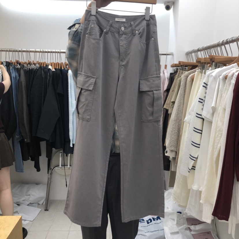 DRESS ROOM東大門代購女裝新品熱賣推薦休閑休閑褲工裝褲DRESS ROOM休閑褲圖色3