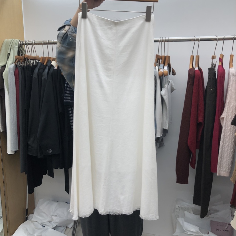 DRESS ROOM韓國直郵女裝新品休閑人氣時尚推薦真品長裙棉DRESS ROOM長裙圖色2