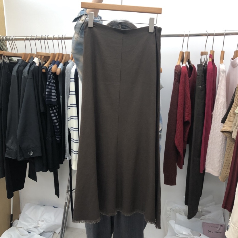 DRESS ROOM韓國直郵女裝新品休閑人氣時尚推薦真品長裙棉DRESS ROOM長裙圖色3