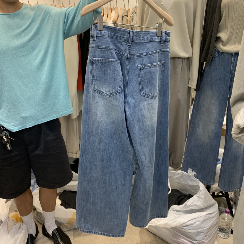 ORRD韓國代購女裝新款休閑熱賣推薦時尚真品人氣牛仔褲ORRD牛仔褲