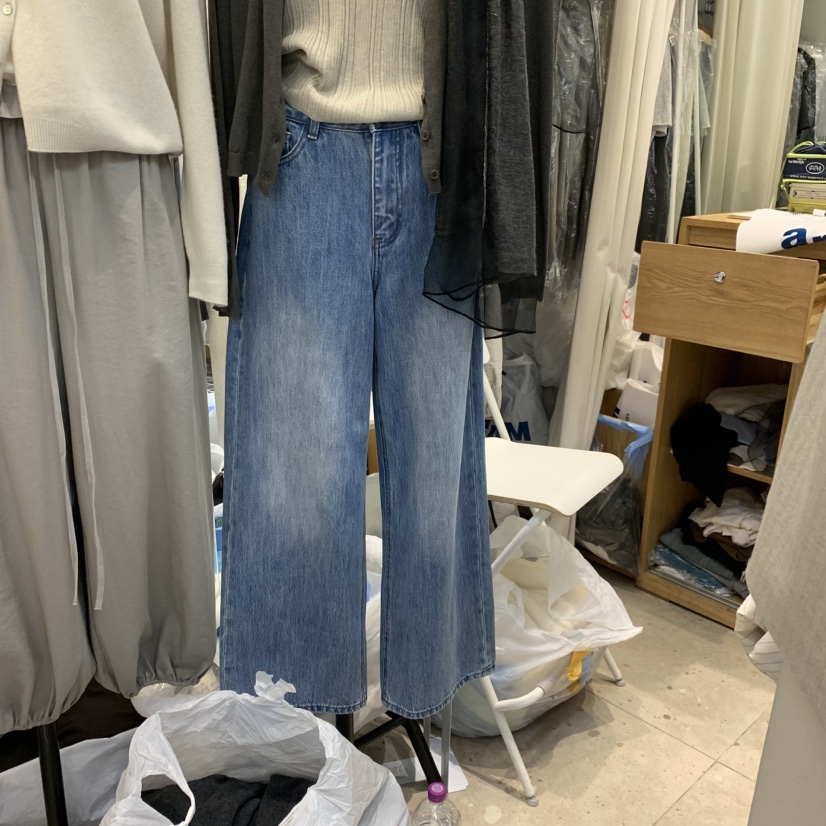 ORRD韓國代購女裝新款休閑熱賣推薦時尚真品人氣牛仔褲ORRD牛仔褲