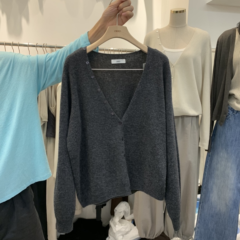ORRD東大門實拍女士新款熱賣時尚休閑推薦真品開衫不含內搭ORRD開衫圖色2