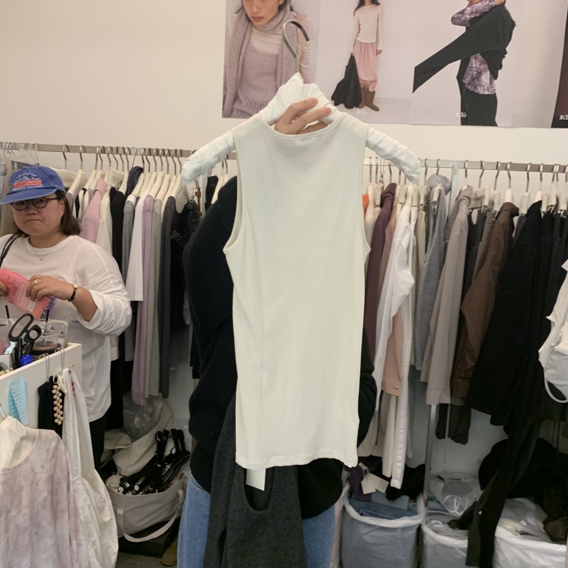 MAG韓國代購女裝新款熱賣真品人氣時尚推薦吊帶背心圓領無袖SALONDEMAG吊帶/背心