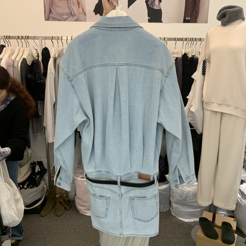 MAG東大門實拍女裝新品真品時尚熱賣休閑推薦連衣裙不含腰帶SALONDEMAG連衣裙