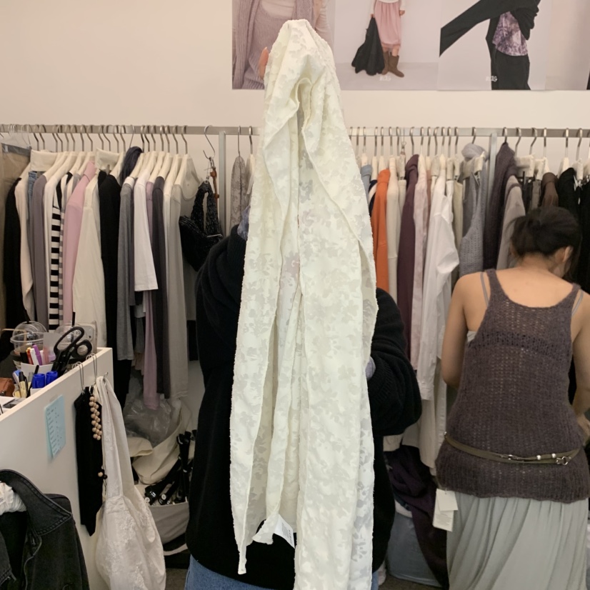 MAG東大門代購女士新品真品時尚推薦熱賣休閑人氣圍巾披肩SALONDEMAG圍巾/披肩圖色2白
