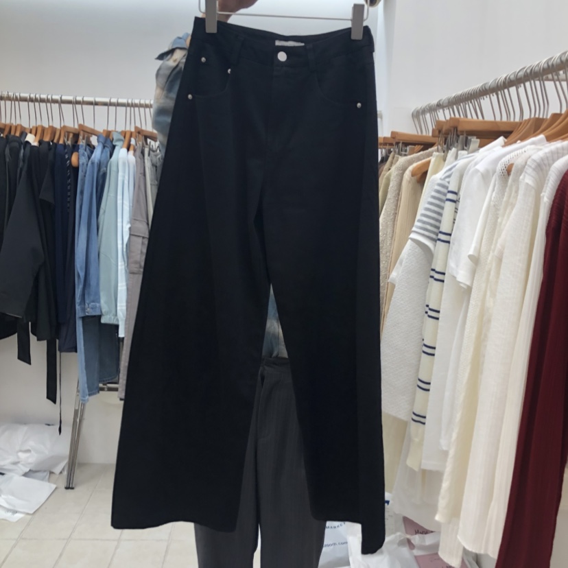 DRESS ROOM韓國代購女士新品真品時尚推薦人氣休閑褲棉質DRESS ROOM休閑褲圖色4