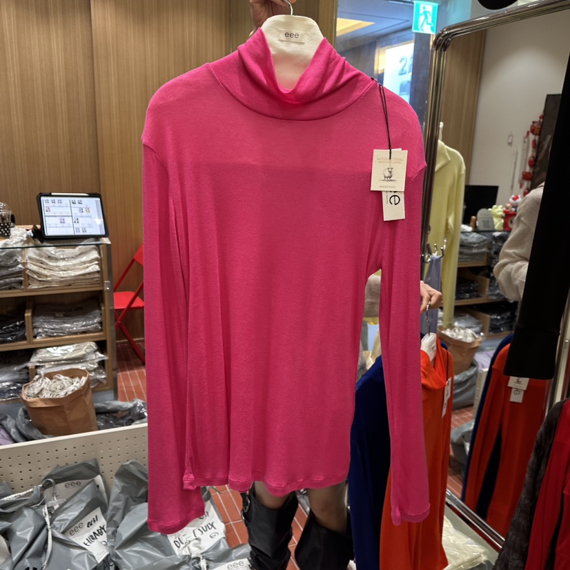 EEE東大門代購女裝新款人氣休閑推薦時尚真品熱賣長袖T恤EEE長袖T恤圖色1