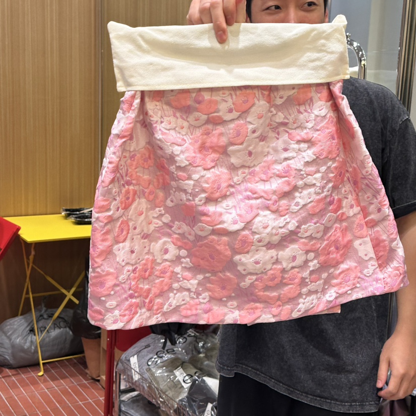 EEE東大門代購女士新款時尚休閑熱賣人氣真品短裙提花紐扣EEE短裙