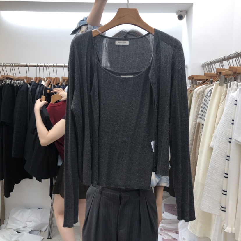 DRESS ROOM韓國直郵女士新款熱賣推薦真品人氣時尚休閑套裝DRESS ROOM套裝圖色1
