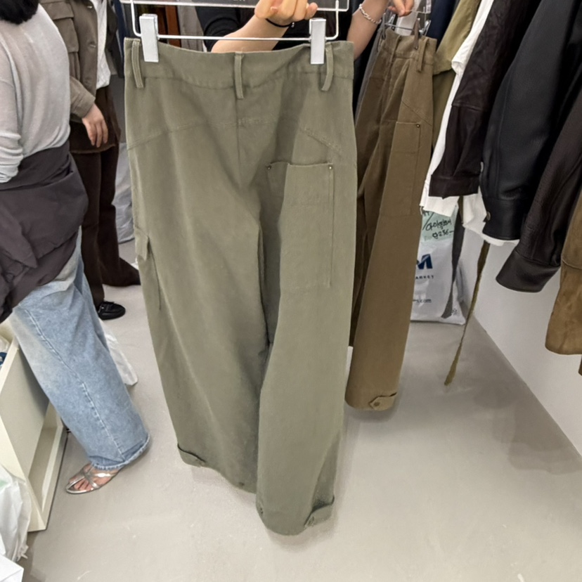 PADO韓國代購女士新款休閑熱賣人氣推薦真品時尚休閑褲口袋PADO休閑褲