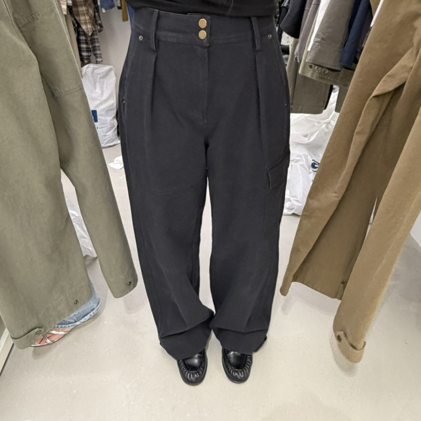 PADO韓國代購女士新款休閑熱賣人氣推薦真品時尚休閑褲口袋PADO休閑褲圖色3