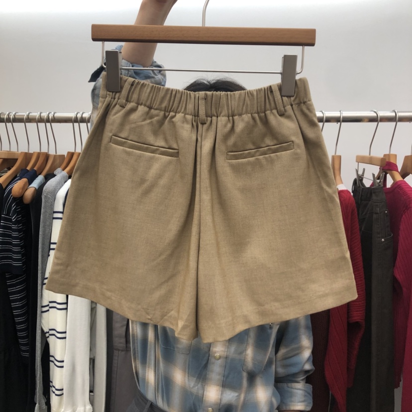DRESS ROOM東大門代購女士新品推薦熱賣人氣時尚休閑短褲DRESS ROOM短褲