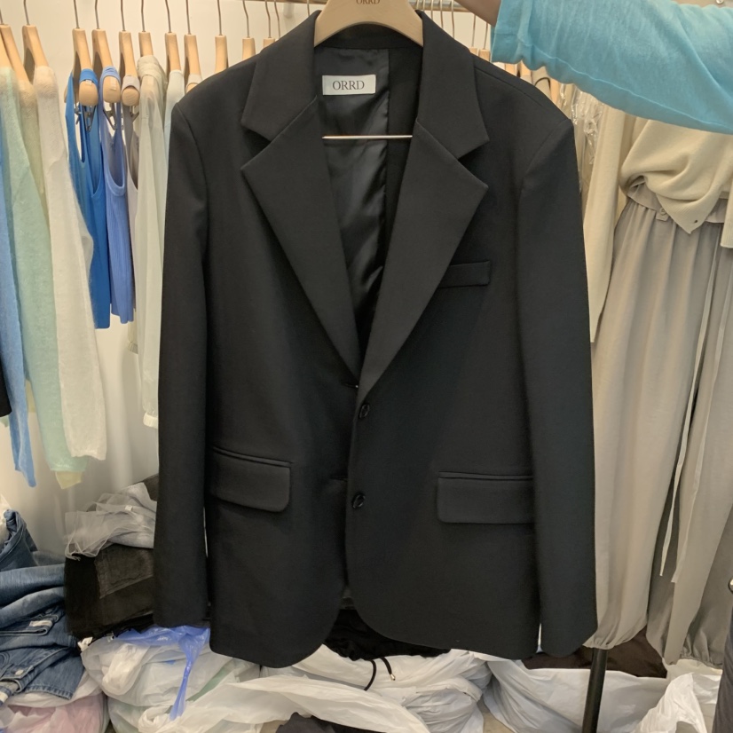 ORRD韓國直郵女士新款熱賣推薦人氣休閑時尚真品西裝西服ORRD西裝/西服圖色2黑