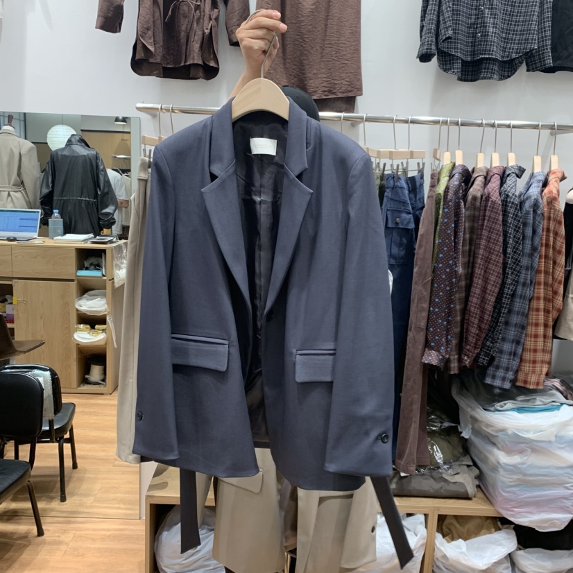 MADEMOISELL東大門直郵女士新款推薦休閑人氣西裝西服系帶MADEMOISELL西裝/西服圖色1