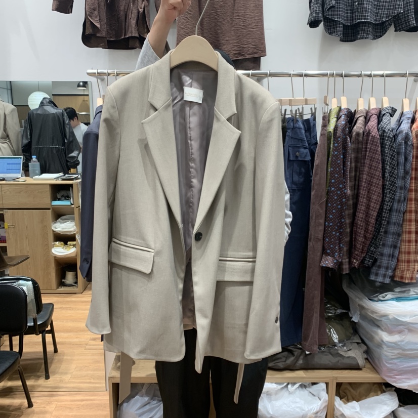 MADEMOISELL東大門直郵女士新款推薦休閑人氣西裝西服系帶MADEMOISELL西裝/西服圖色2