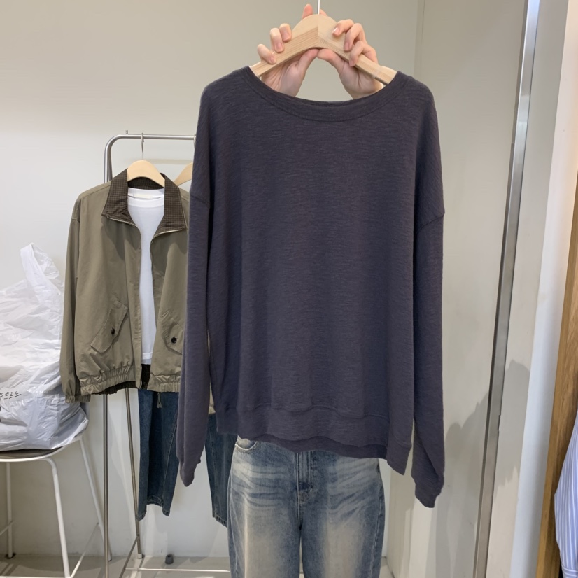 OUTRENE東大門代購女裝新款休閑推薦熱賣真品時尚人氣衛衣OUTRENE衛衣圖色2墨