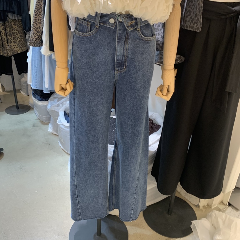 OZ東大門直郵女裝新品真品時尚人氣熱賣休閑推薦牛仔褲OZ.ounce牛仔褲圖色1