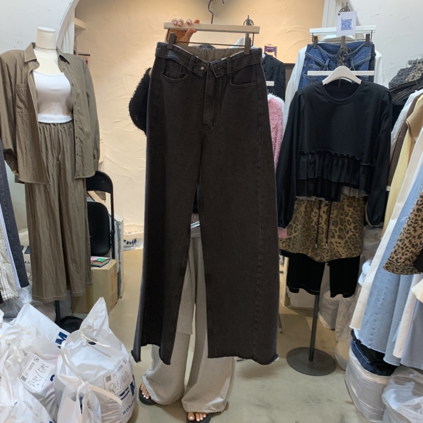 OZ東大門直郵女裝新品真品時尚人氣熱賣休閑推薦牛仔褲OZ.ounce牛仔褲圖色2