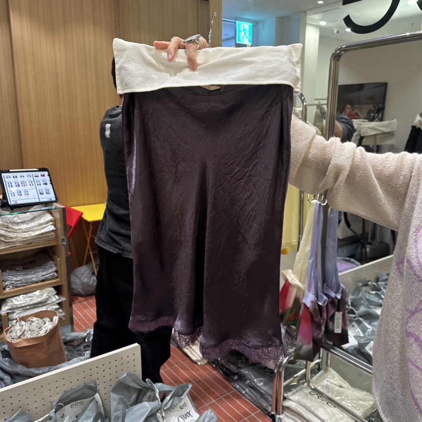 EEE東大門代購女士新款時尚推薦休閑熱賣真品半身裙中短裙EEE半身裙/中短裙