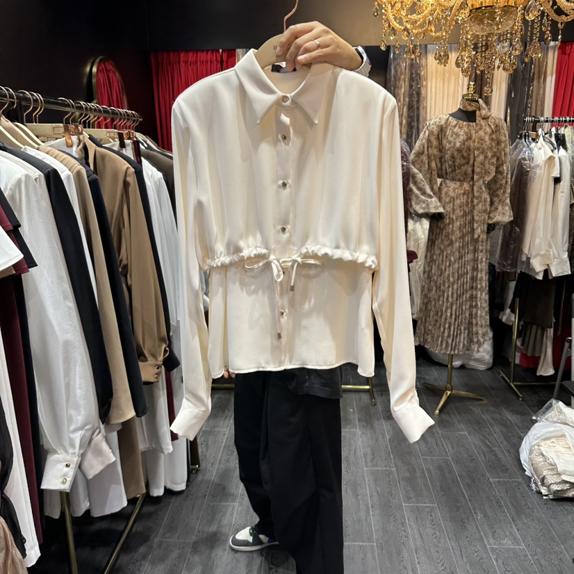 HERISH-HAUTE韓國代購女士新品人氣熱賣真品休閑襯衫蕾絲衫HERISH-HAUTE襯衫/蕾絲衫圖色1