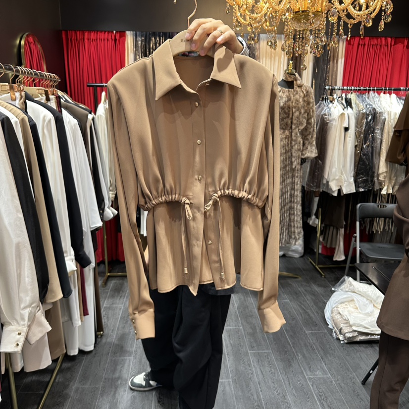 HERISH-HAUTE韓國代購女士新品人氣熱賣真品休閑襯衫蕾絲衫HERISH-HAUTE襯衫/蕾絲衫圖色2