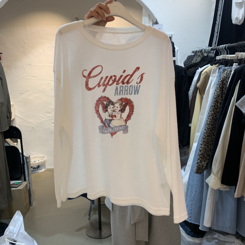 OZ韓國代購女士新品時尚真品休閑人氣推薦熱賣長袖T恤OZ.ounce長袖T恤圖色2