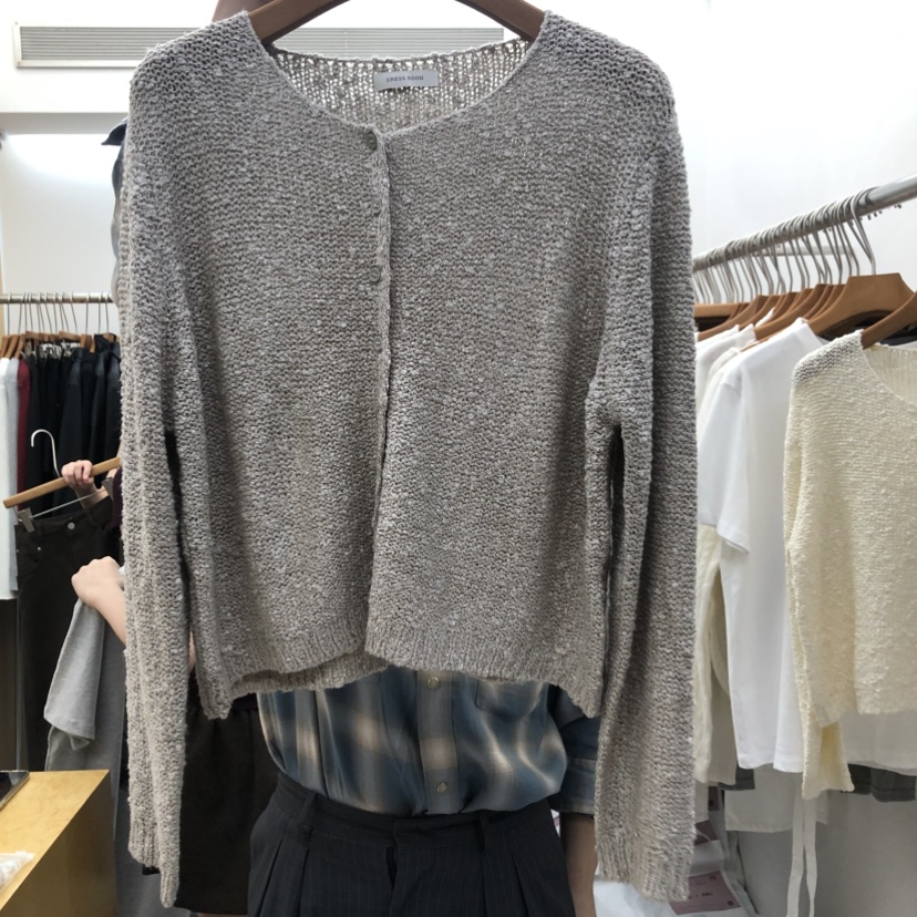 DRESS ROOM韓國代購女士新款人氣時尚推薦熱賣休閑開衫開衫DRESS ROOM開衫圖色2