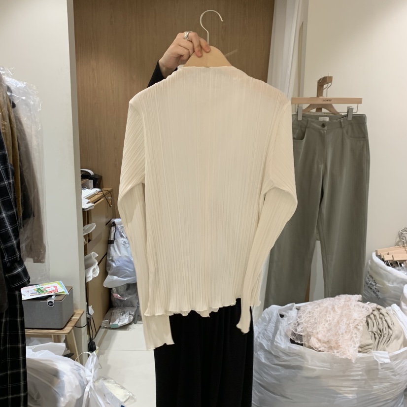 HOWFF韓國直郵女士新款推薦熱賣時尚人氣真品開衫褶裥開衫HOWFF開衫