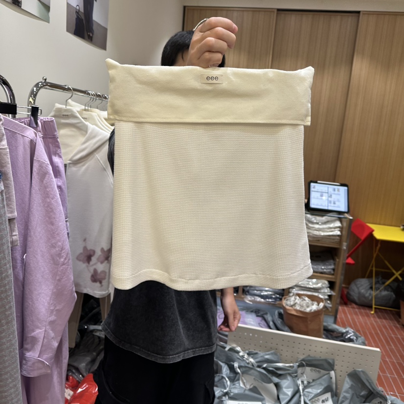 EEE東大門代購女士新款推薦真品時尚熱賣人氣休閑短裙華夫格EEE短裙圖色1