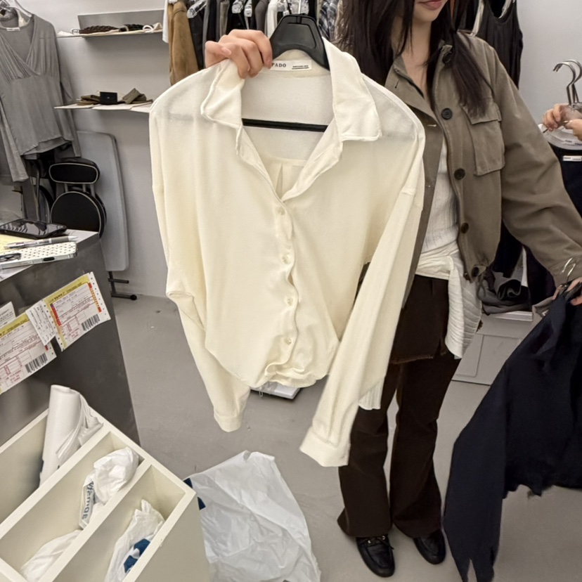 PADO東大門代購女士新款休閑真品人氣時尚熱賣襯衫蕾絲衫PADO襯衫/蕾絲衫圖色2