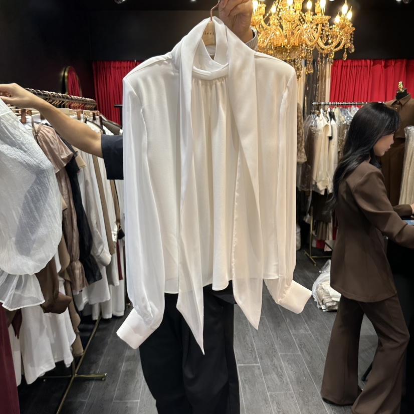 HERISH-HAUTE韓國直郵女裝新品推薦熱賣時尚休閑襯衫蕾絲衫HERISH-HAUTE襯衫/蕾絲衫圖色1