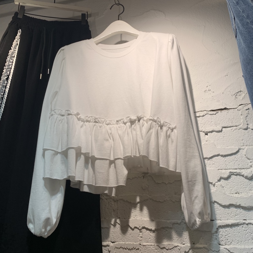 OZ韓國直郵女士新品真品推薦熱賣人氣休閑時尚長袖T恤OZ.ounce長袖T恤圖色1