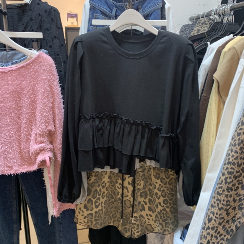 OZ韓國直郵女士新品真品推薦熱賣人氣休閑時尚長袖T恤OZ.ounce長袖T恤圖色2