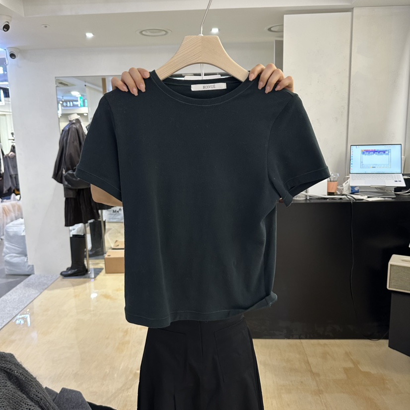 KOIVUE韓國代購女裝新品熱賣真品休閑推薦時尚人氣T恤KOIVUET恤圖色2