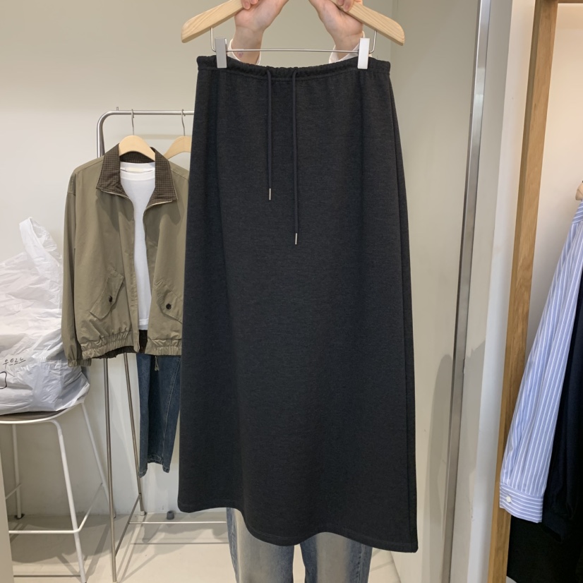 OUTRENE東大門代購女裝新品時尚人氣真品休閑熱賣推薦長裙OUTRENE長裙圖色1墨