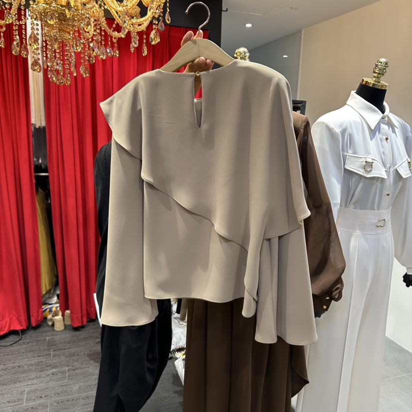 HERISH-HAUTE東大門代購女士新品人氣真品熱賣襯衫蕾絲衫HERISH-HAUTE襯衫/蕾絲衫