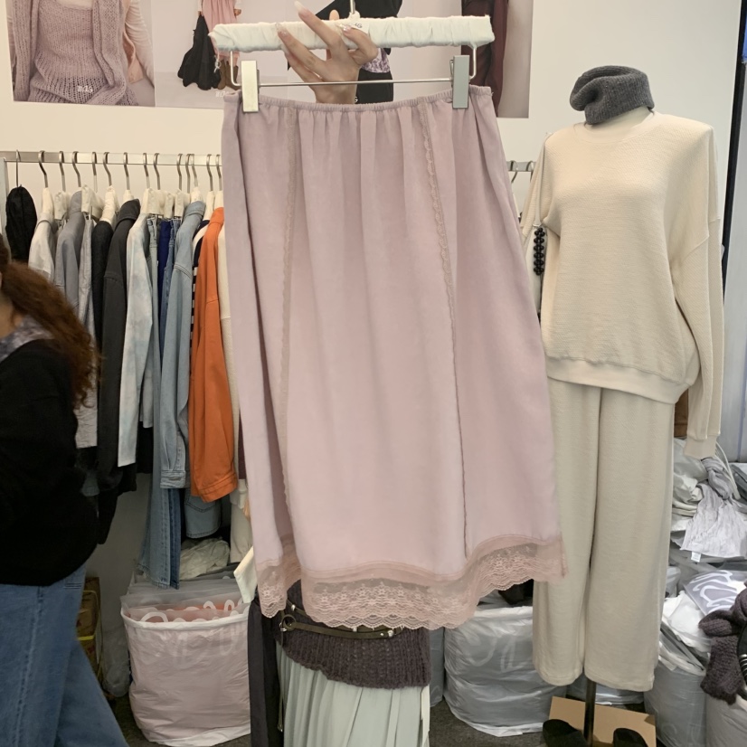 MAG韓國代購女裝新品人氣熱賣真品推薦休閑時尚半身裙中短裙SALONDEMAG半身裙/中短裙圖色1