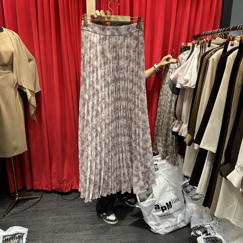 HERISH-HAUTE東大門代購女裝新品休閑熱賣推薦時尚人氣長裙HERISH-HAUTE長裙圖色2