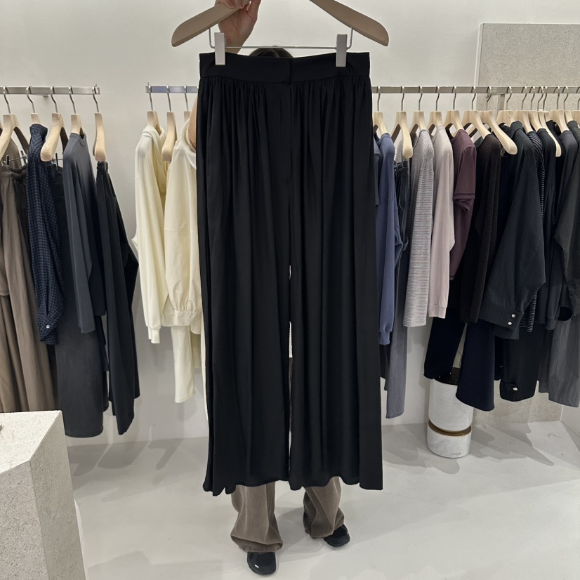ONESTASTE東大門實拍女士新款真品時尚休閑休閑褲束帶褶皺ONESTASTE休閑褲圖色2