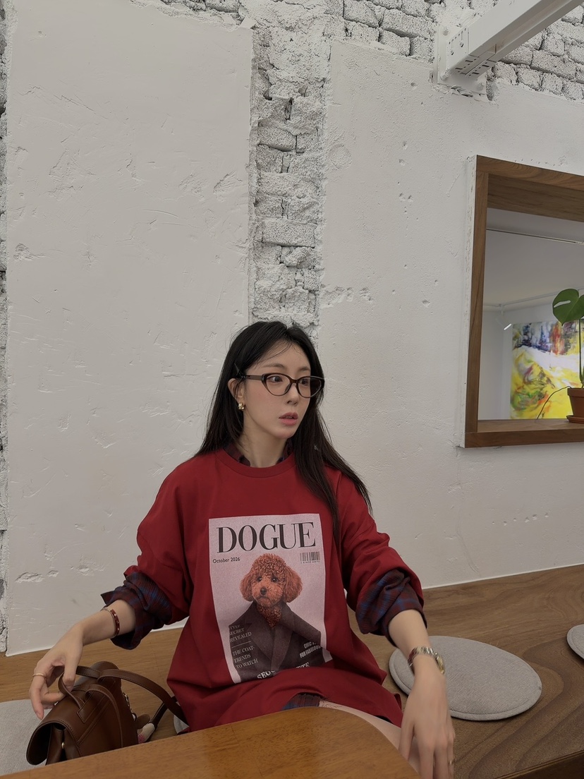 SEOUL PALETTE-Q韓國代購女士新款熱賣時尚推薦休閑T恤SEOUL PALETTE-QT恤