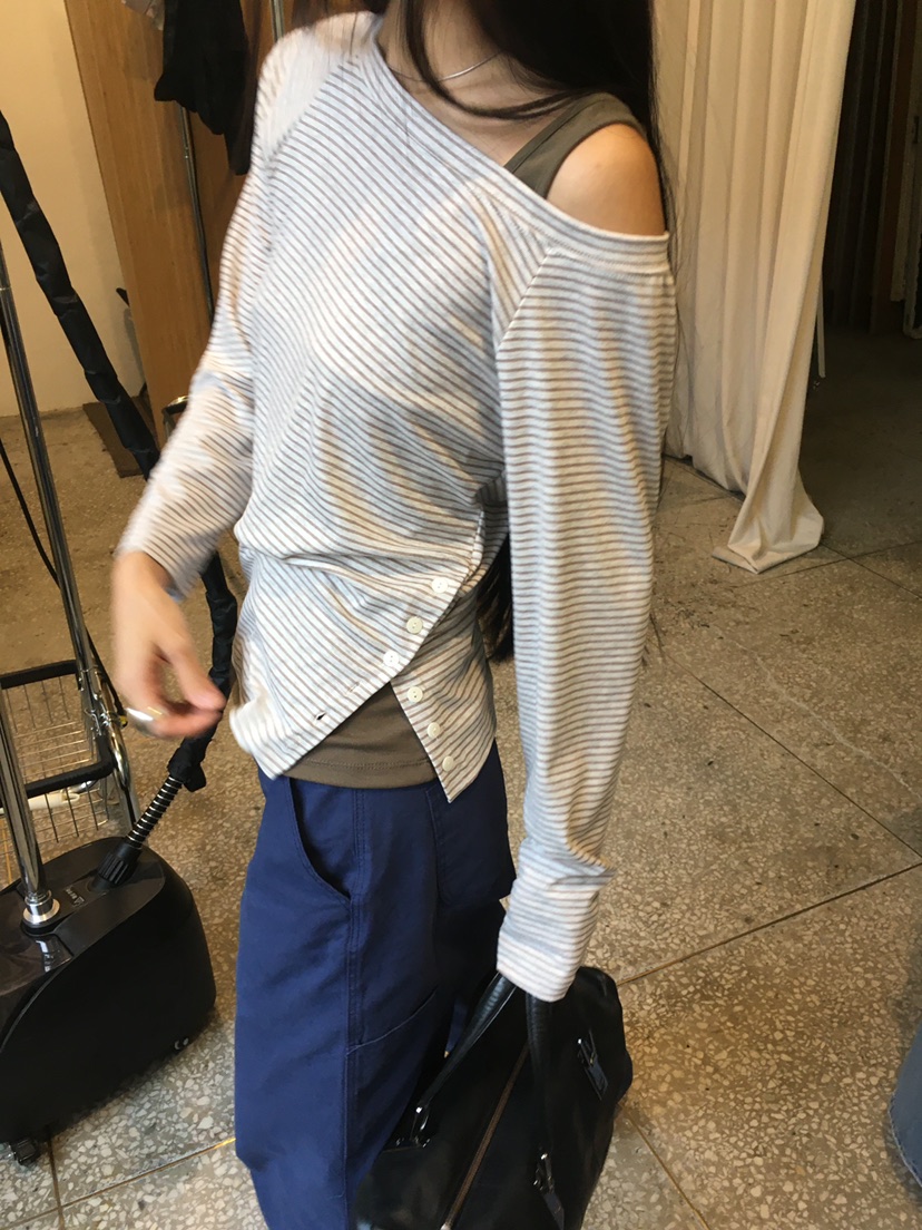 TREMA東大門直郵女裝新款真品推薦人氣熱賣休閑時尚長袖T恤TREMA長袖T恤